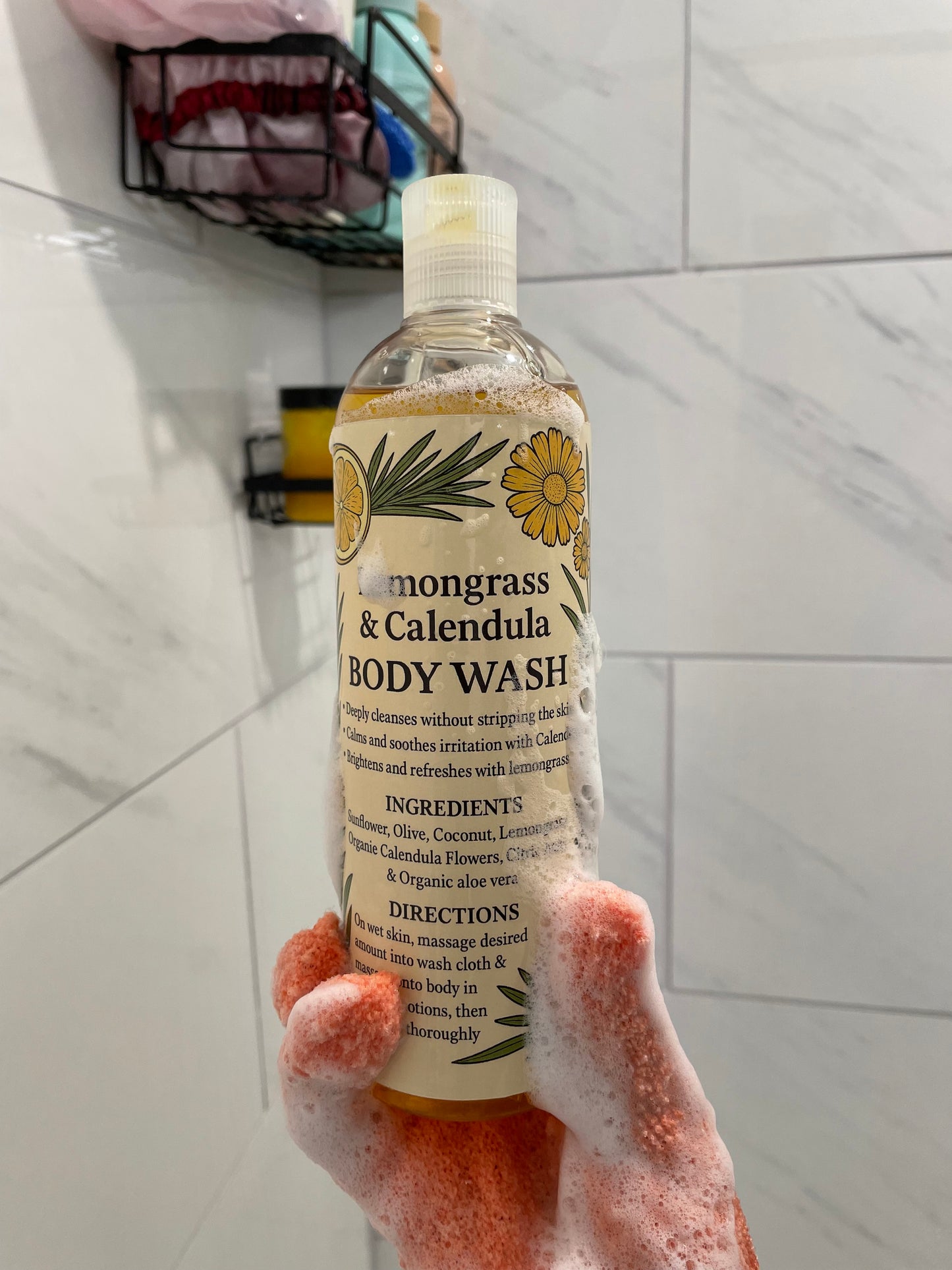 Lemongrass & Candula BodyWash 16oz